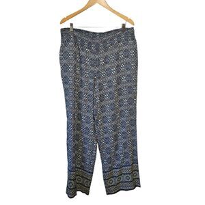 J. JILL  Wide Leg‎ Palazzo Pants Slacks Trousers XL BOHO